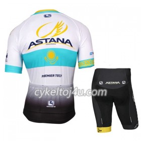 Cykeltrøje + Cykelshorts 2017 Astana Pro Team Børn N002